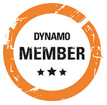 We're members of Dynamo North East. Are you? Click here to find out more
