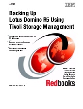 Backing up lotus domino r5 using ti...