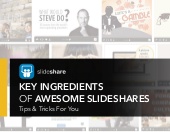 How to Make Awesome SlideShares: Ti...